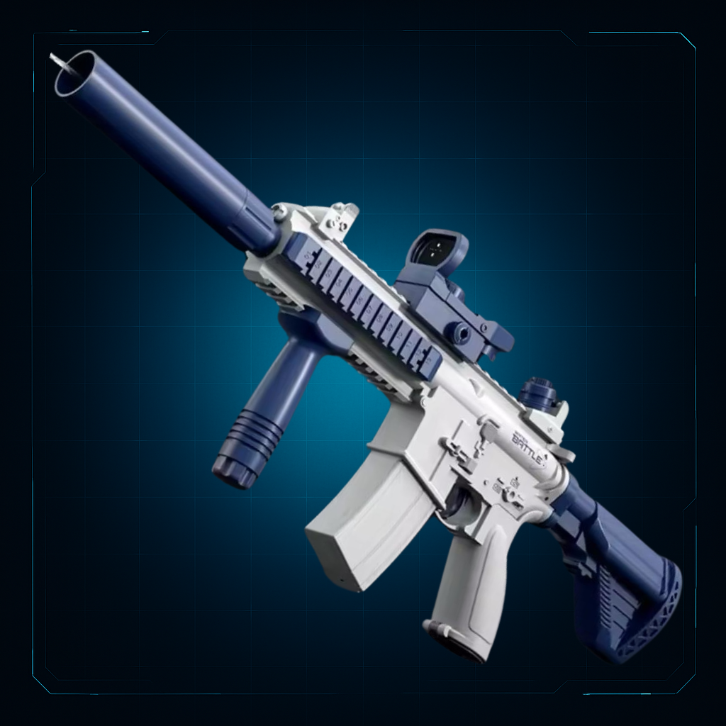 Hydroblitz M416 – Full Auto Electric Water Gun with Integrated 500ml Tank